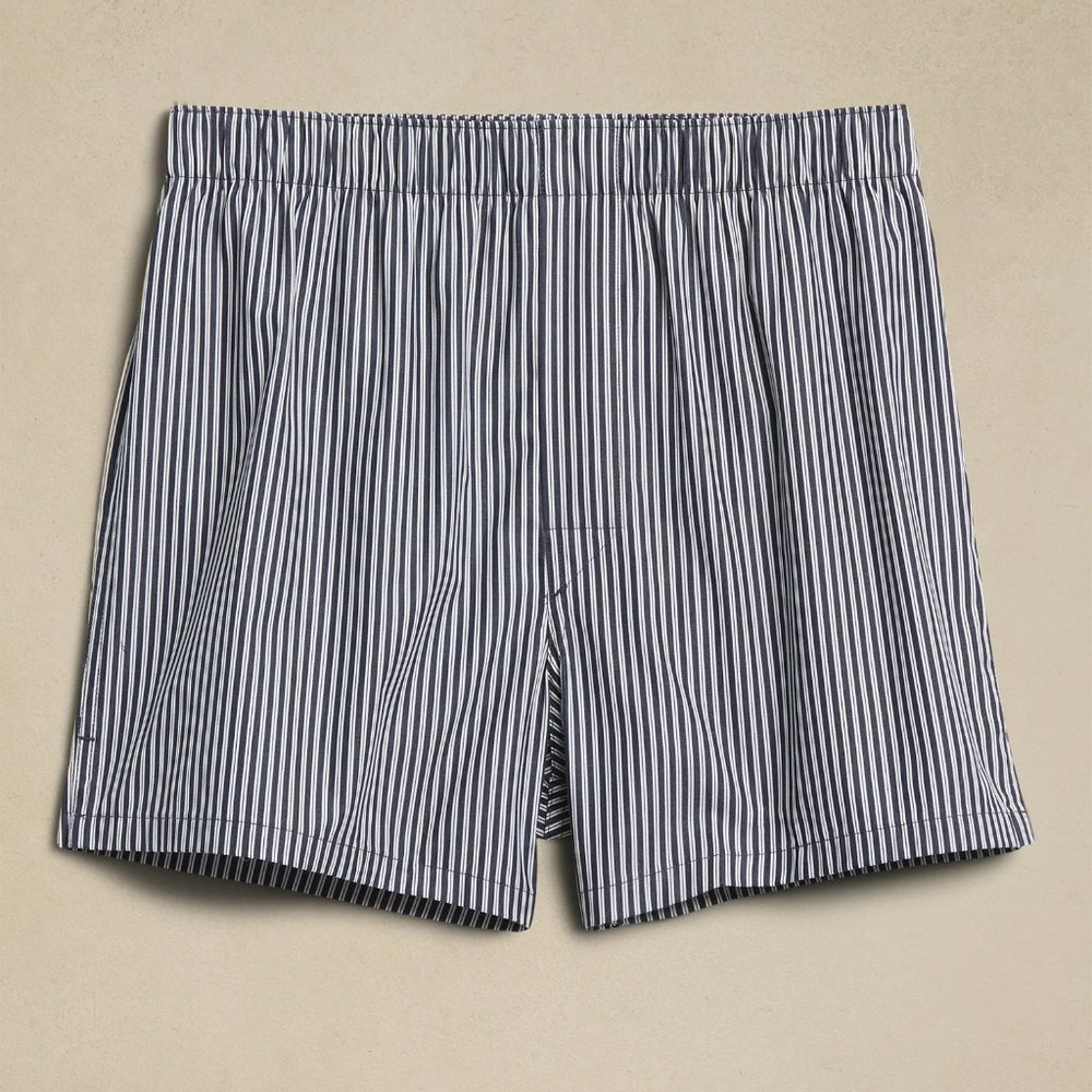 Banana Republic Organic Cotton Stripe Boxer